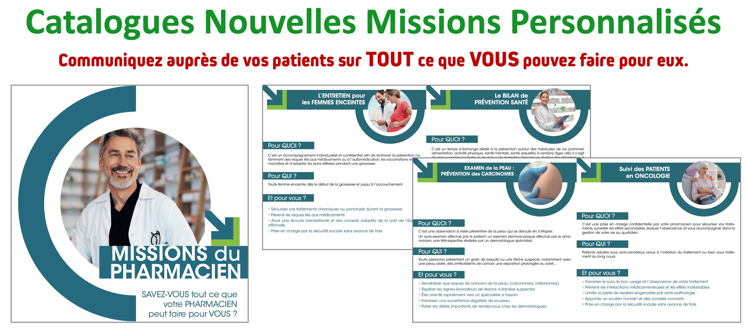 Catalogue brochures missions