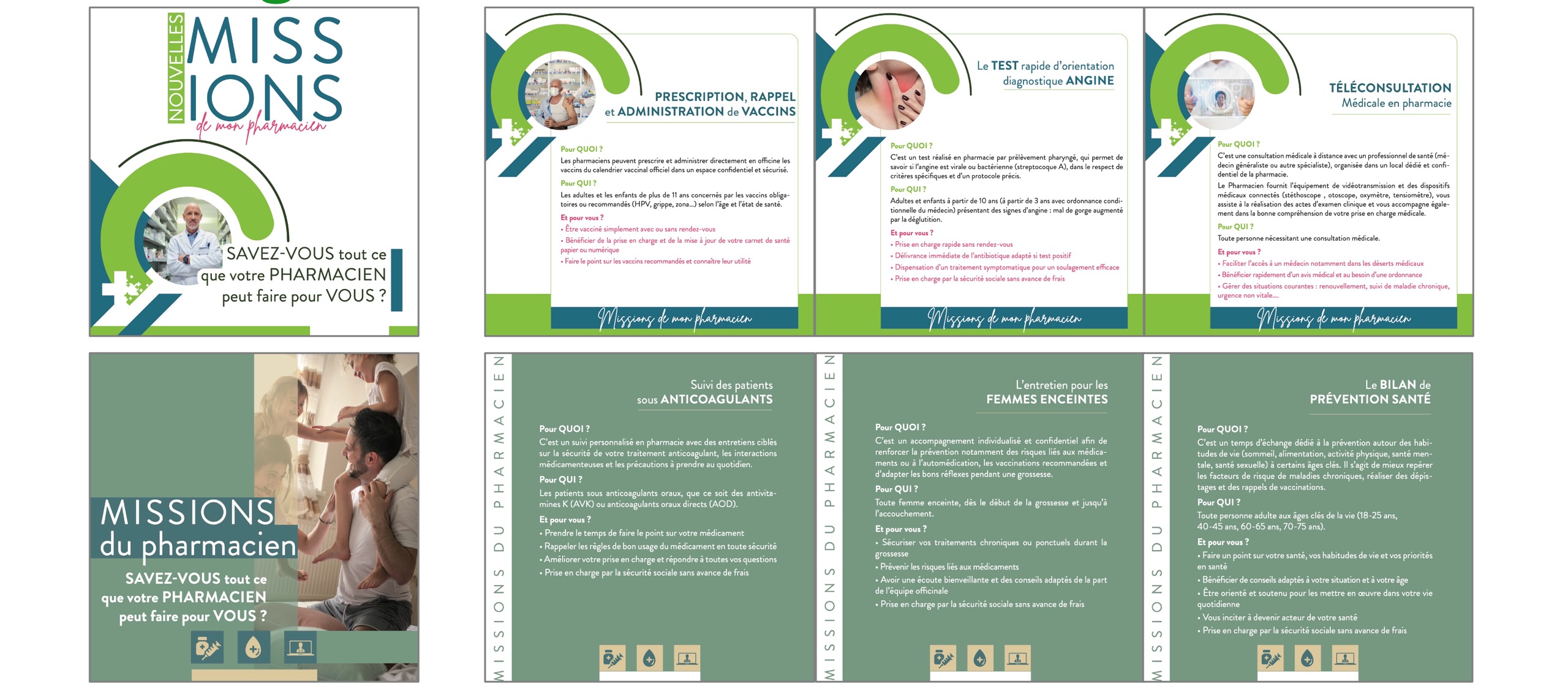 Exemples brochures missions