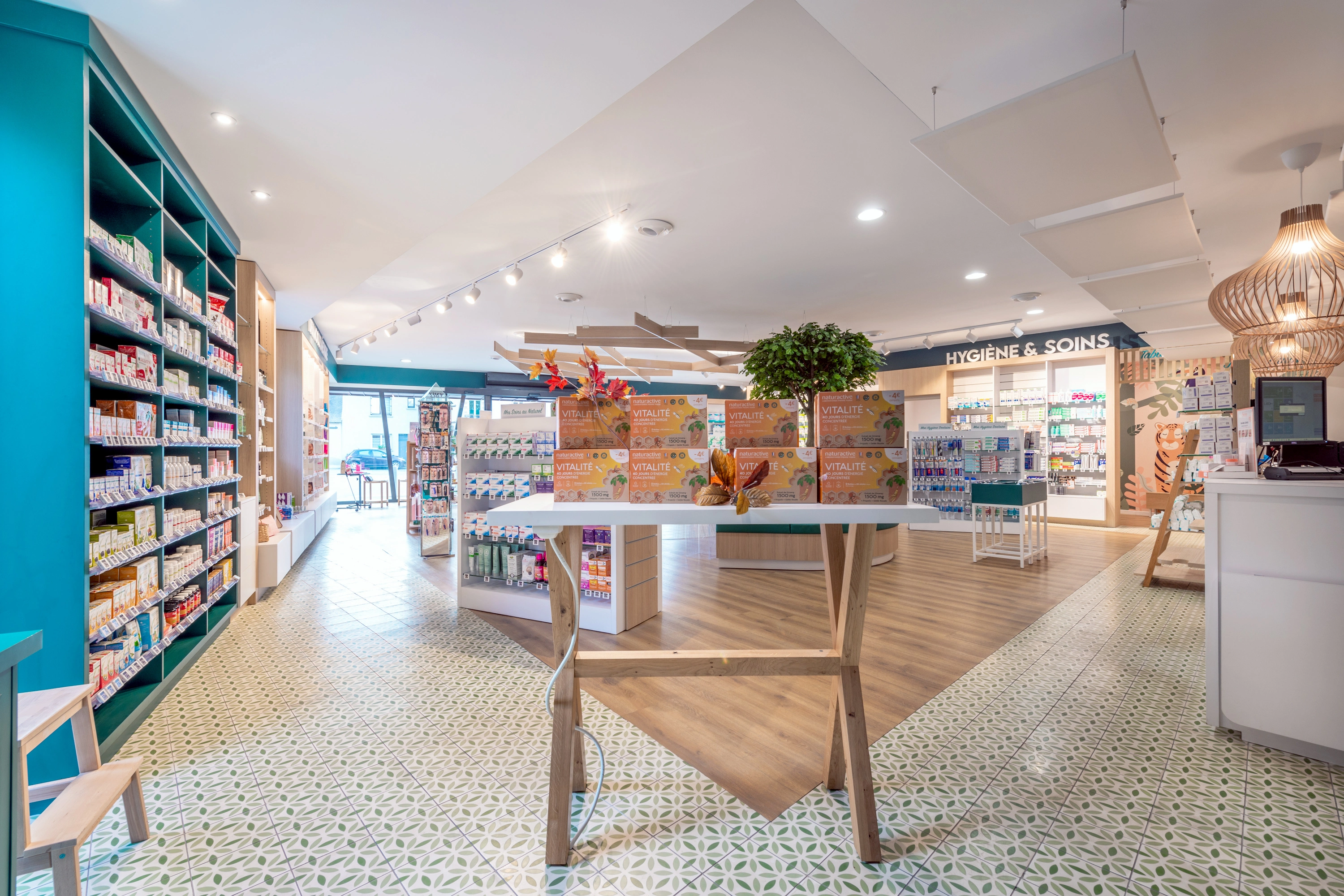 Intérieur pharmacie